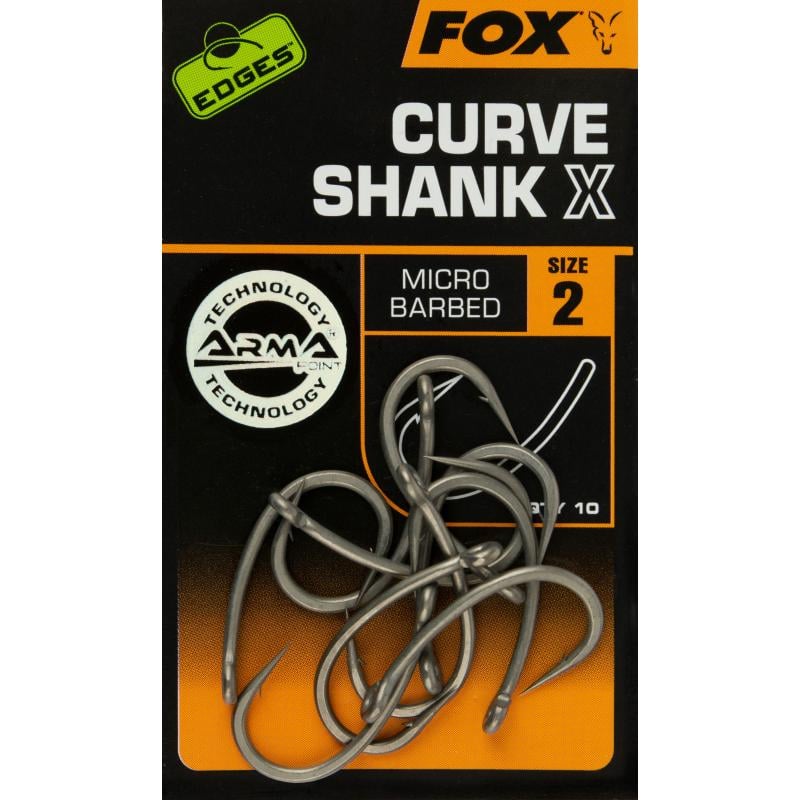 Fox Edges Curve Shank X size 2