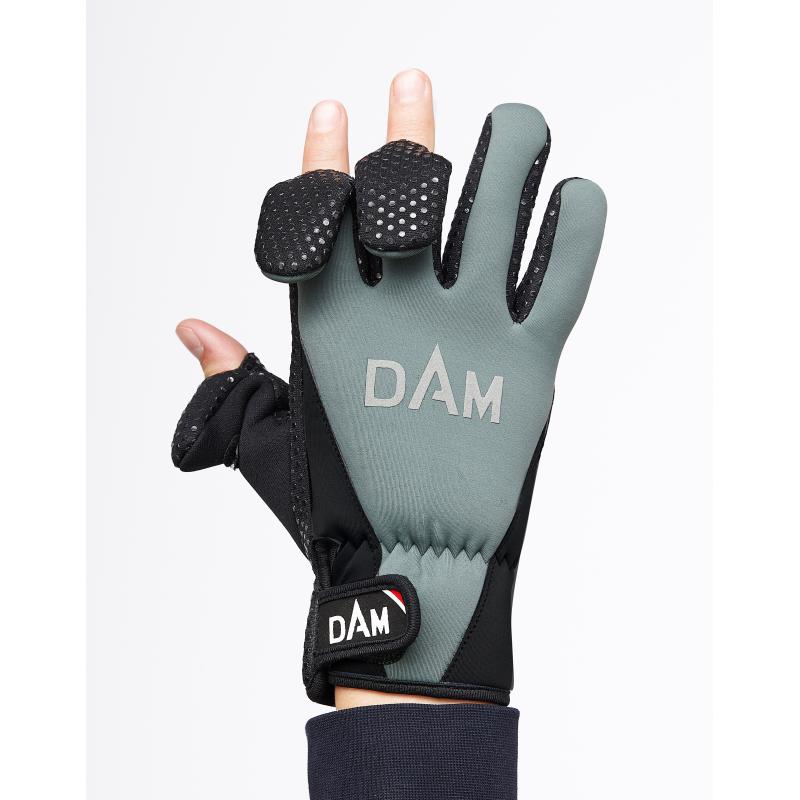 DAM Neoprene Fighter Glove L Black/Grey