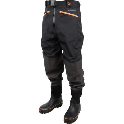 Download Savage Gear Breathable Waist Wader Boot Foot Cleated 40/41 ...