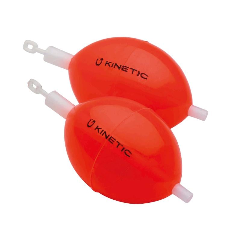 Kinetic B-Float 40mm Red 2pcs