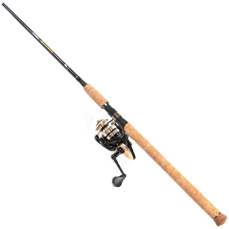 FLADEN Camo All-Round Tele Rod and Reel Combo with Tackle Box