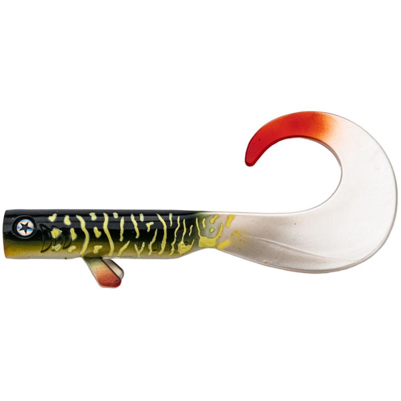 LMAB Drunk Dancer 15 cm - Twister Double Tail - Soft plastic lure for pike,  zander and perch fishing Color Esox Emil : : Sports & Outdoors