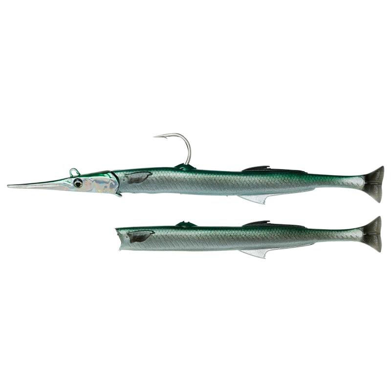 SG 3D Needlefish Pulsetail 2+1 30cm 105g Pearl White Silver,  Fishingtackle24 - Angelbedarf Angelruten Angelbekleidung Angelzubehör  Kunstköder Angeltaschen Angelzelt Angelschnur