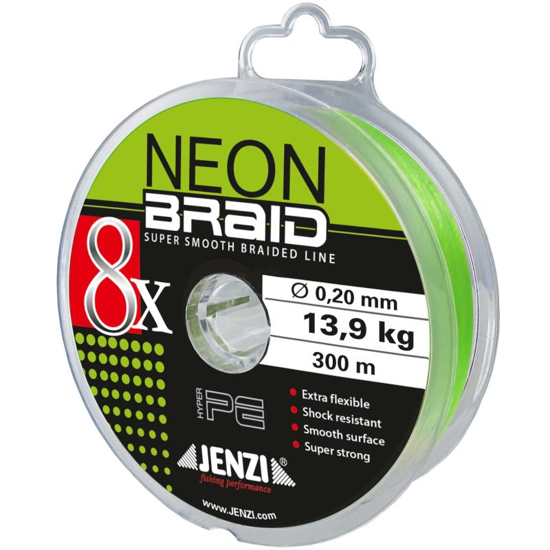 Spro Finesse Braid 8X Lime Green 164 yds