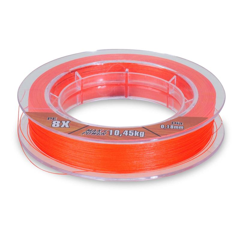 Anaconda Jungle Orange Sinking Braided Line (300m)