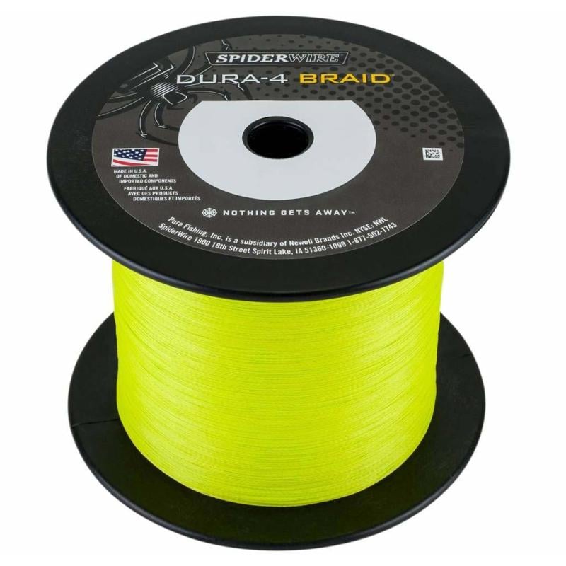 Spiderwire Dura 4 Braid 1800M 0.12Mm / 10.5Kg Yel