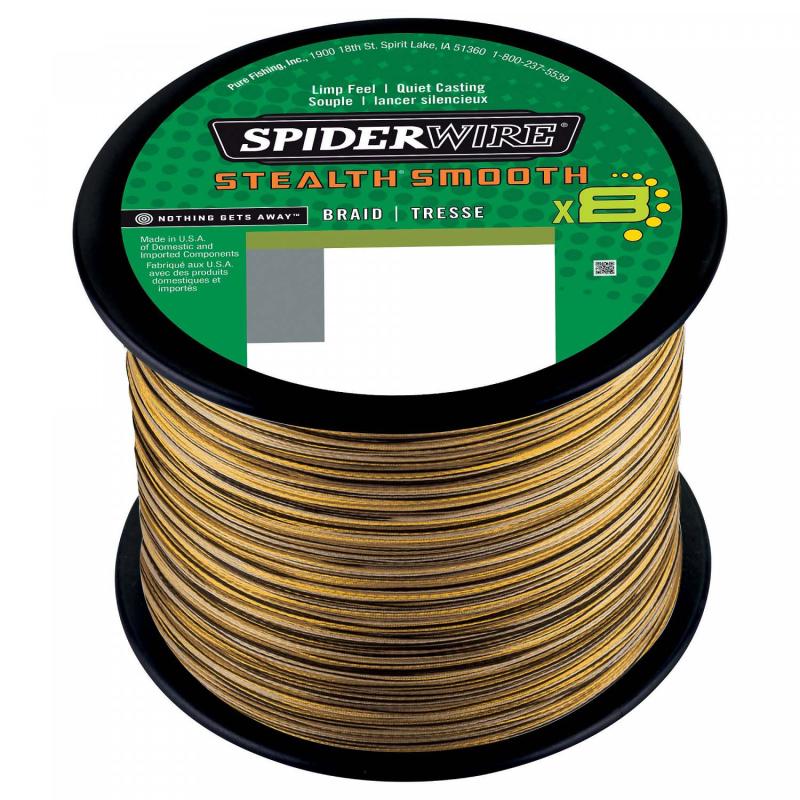 SpiderWire Stealth® Smooth8 x8 PE Braid Moss Green 0,13 mm 11,2 kg