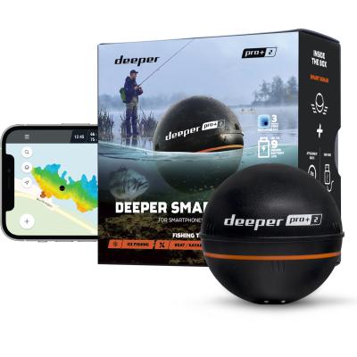 Deeper PRO PLUS 2 SET + Handyhalterung - GPS WIFI Smart Sonar