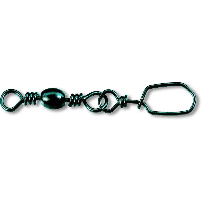 Zebco Safety Barrel Swivel with Lure Snap Link