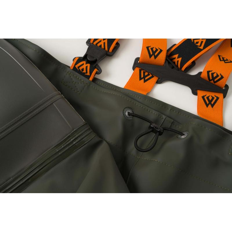 Chest waders PREMIUM with reinforcements - PROS WODERY