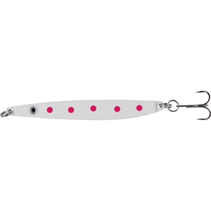 Cuillère à truite de mer Balzer taches blanc-rose 26g