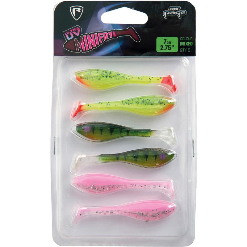 Fox Rage UV Micro Fry 4cm x 8pcs