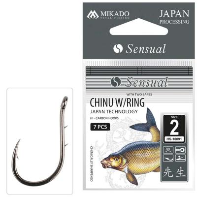 Mikado Sensual Chinu Ring Widerhaken Nr. 10 Bn.