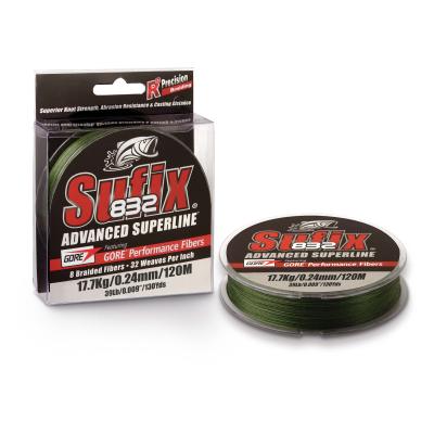 Sufix 832 Braid Vis Green 0,13mm 250m