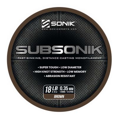 Sonik SUBSONIK BROWN 18LB 1200m 0.35mm