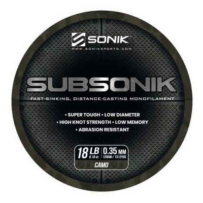 Sonik SUBSONIK CAMO 18LB 1200m 0.35mm