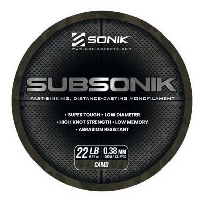 Sonik SUBSONIK CAMO 22LB 1200m 0.38mm