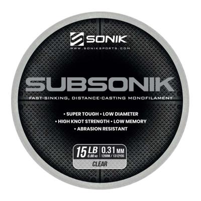 Sonik SUBSONIK CLEAR 15LB 1200m 0.31mm