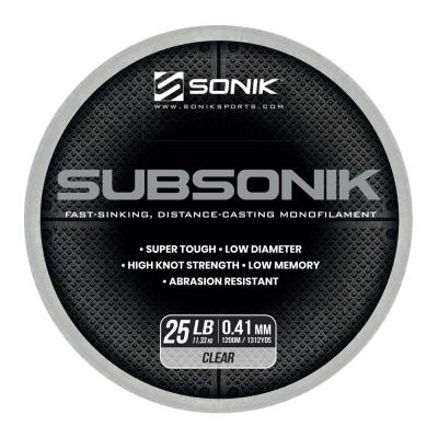 Sonik SUBSONIK CLEAR 25LB 1200m 0.41mm