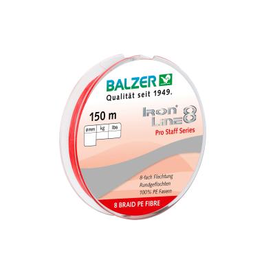 Balzer Ironline Pro Staff 8-fach rot 150m 0,14mm