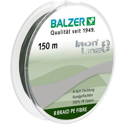 Balzer Iron Line 8 grün 150m 0,16mm