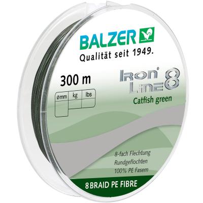 Balzer Iron Line 8 Catfish grün 300m 0,40mm