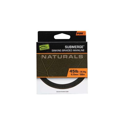 Fox Sub Nat Braid x 300m 0.25mm 45lb/20.4kg