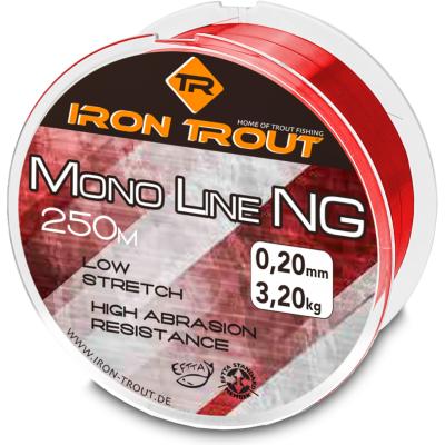 Iron Trout Mono NG 0,16mm 250m dark red