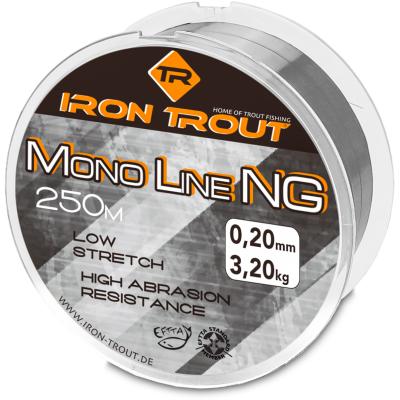 Iron Trout Mono NG 0,24mm 250m grey trans.