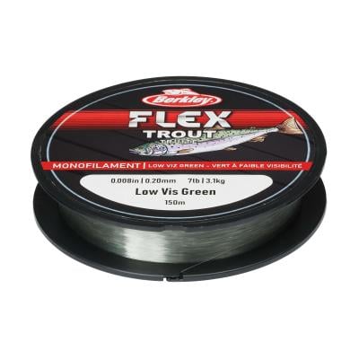 Berkley Flex Trout 150m 0.20mm Lv green